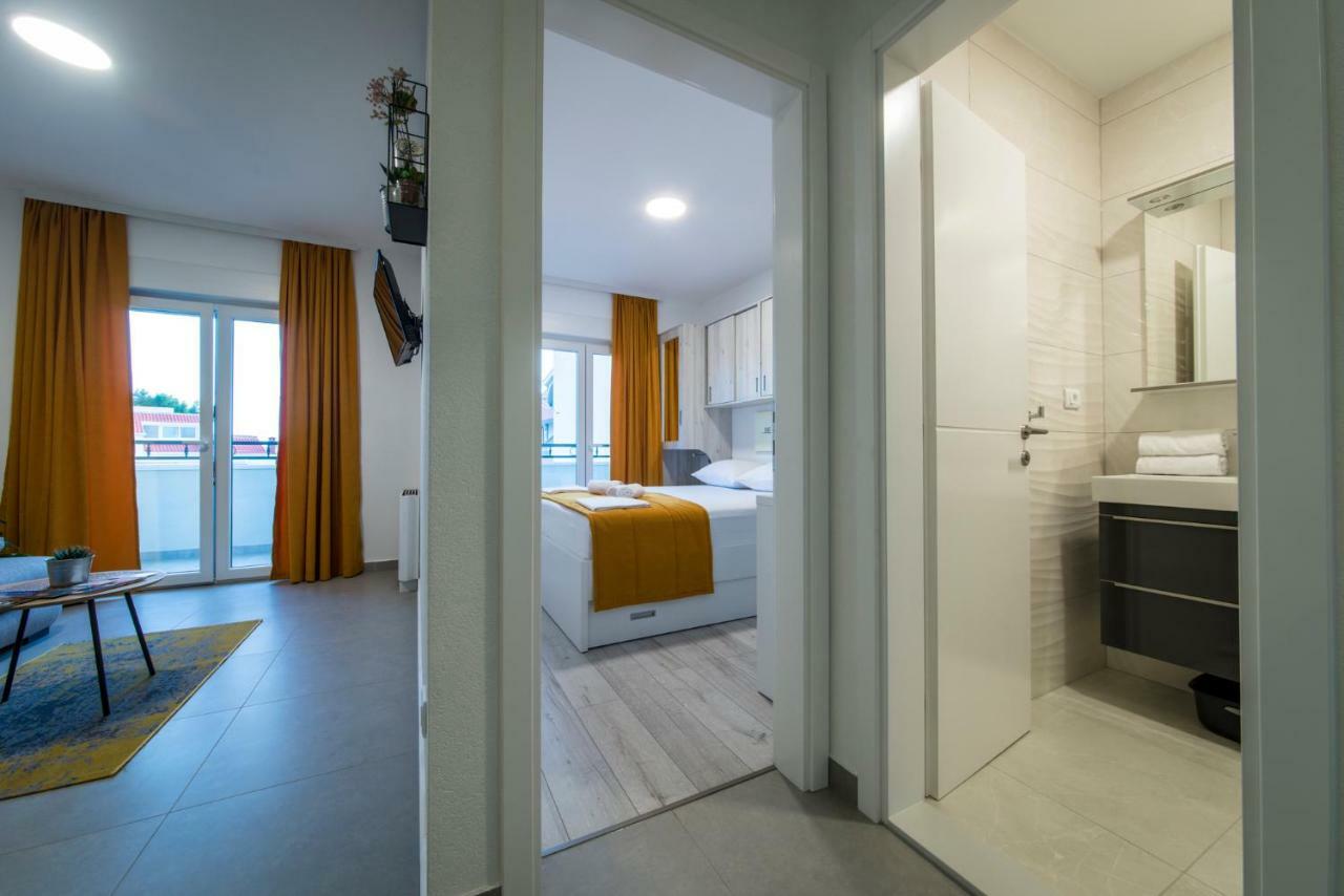 Apartmani Spiline Baška Voda Kültér fotó