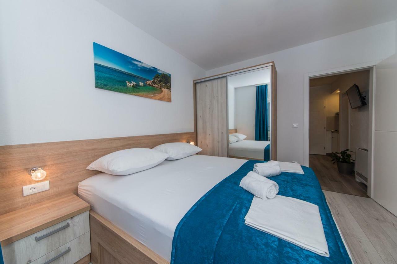 Apartmani Spiline Baška Voda Kültér fotó