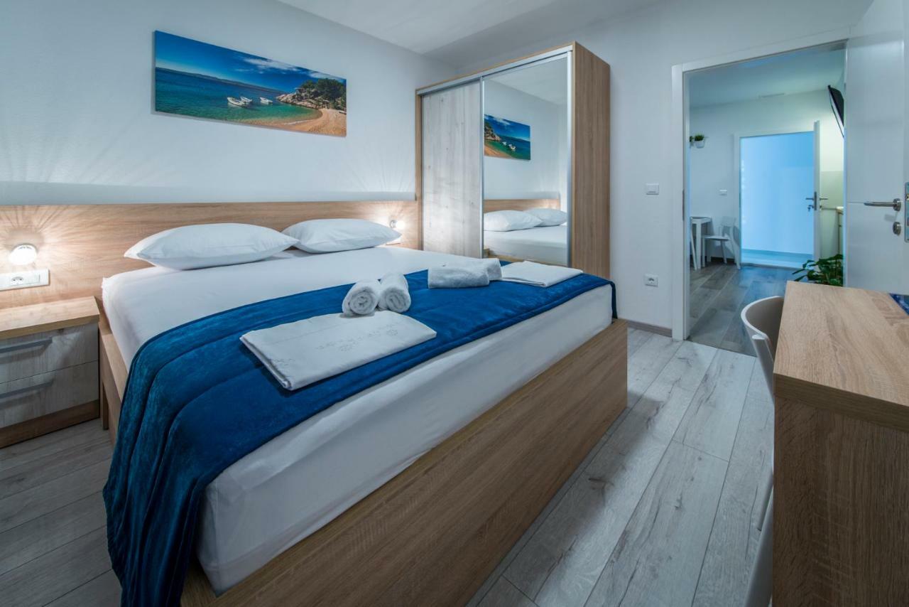Apartmani Spiline Baška Voda Kültér fotó