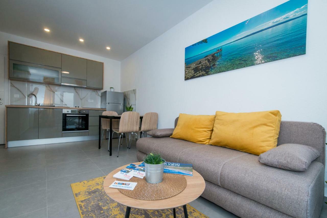 Apartmani Spiline Baška Voda Kültér fotó